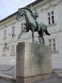 Szekesfehervar - tizes huszarok szobra